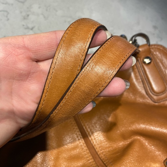 Vintage Tan coach purse - Picture 8 of 15